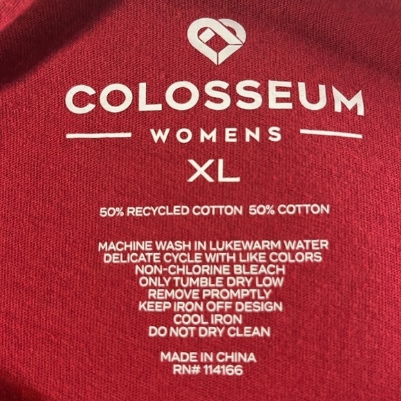 Women's Colosseum Indiana Hoosiers Long Sleeve Tee, Size XL - Picture 3 of 6